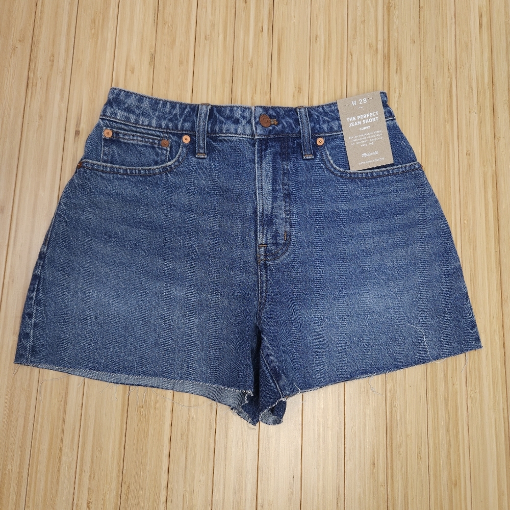Women's Madewell Blue Denim Shorts